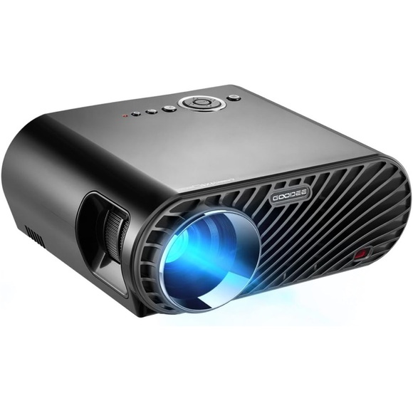 GooDee 3600 Lumens HD Video Projector 180" LCD Movie Projector - Picture 2 of 14